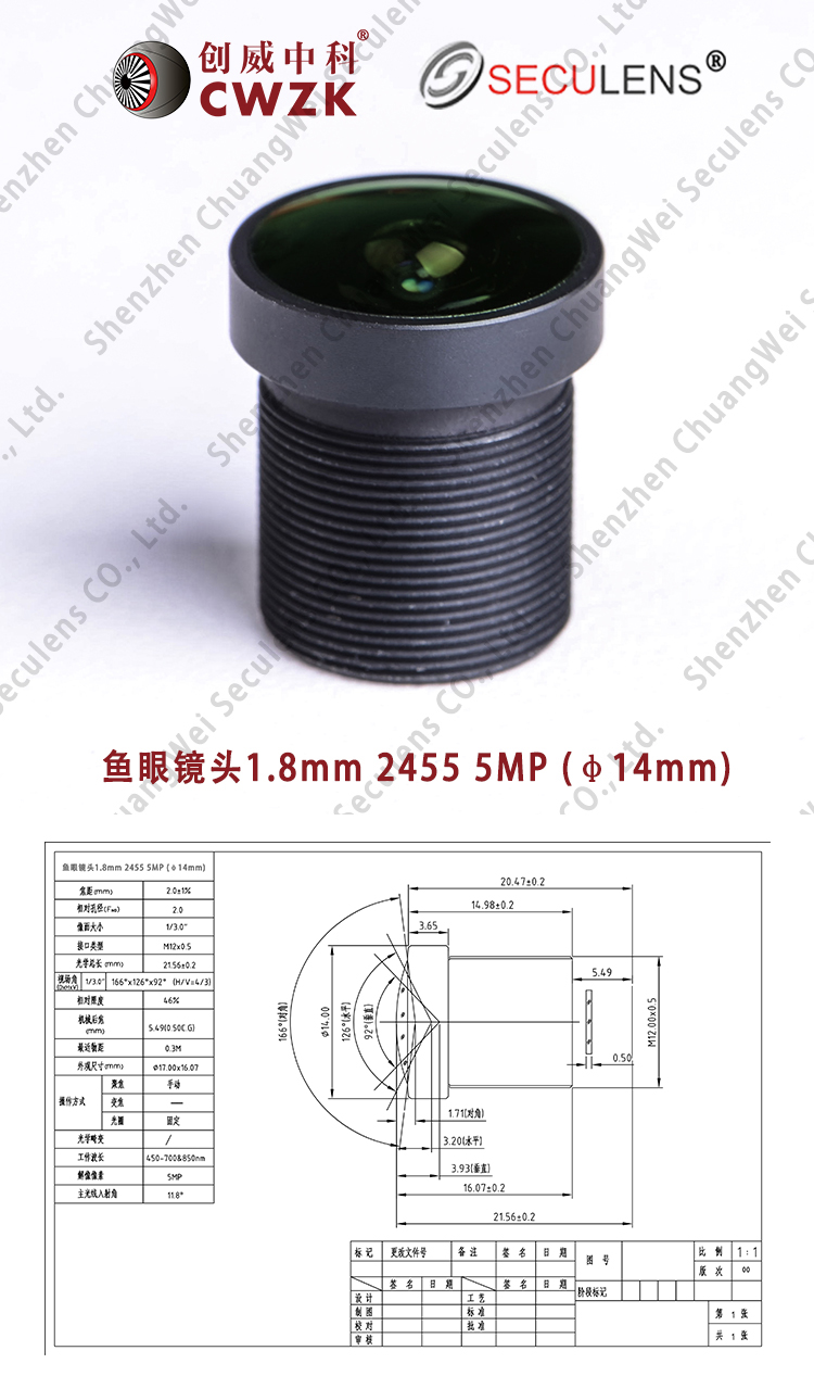 鱼眼镜头 1.8mm 2455 5MP (145mm)-规格.jpg